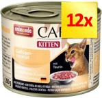Animonda Carny Kitten 4 smaki wołowina i drób 12x200g