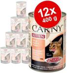 Animonda Carny Kitten Wołowina cielęcina i kurczak 12x400g