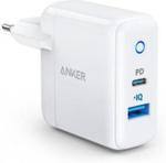 Anker PowerPort PD+2 18W USB-C + 15W USB-A Biała (A2626LD1)