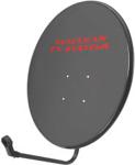 Antena satelitarna Maclean TV System, stal fosforowana, grafit, 90cm, MCTV-929 Maclean