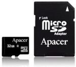 APACER micro SDHC Class 4 32GB (AP32GMCSH4-R)