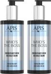 Apis Professional Apis Zestaw Who'S The Boss 2x energizujący krem do ciała i dłoni 300ml