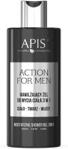 Apis Professional Nawilżający Żel Do Mycia Ciała 3W1 Dla Mężczyzn Apis Action For Men 300ml