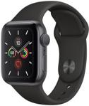 Apple Watch 5 Koperta 40mm Gwiezdna Szarość z Aluminium z Paskiem Sportowym Czarny