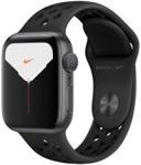 Apple Watch 5 Nike Koperta 44 mm Gwiezdna Szarość z Aluminium z Paskiem Sportowym Czarny