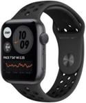 Apple Watch 6 Nike Koperta 44mm Gwiezdna Szarość z Aluminium z Paskiem sportowym Czarnym (MG173WBA)