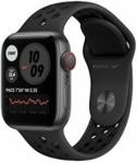 APPLE Watch SE Nike Cellular 40mm Gwiezdna szarość z opaską sportową w kolorze czarnym (MKR53WBA)