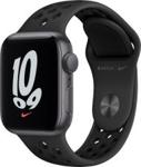 Apple Watch SE Nike GPS Koperta 40mm Gwiezdna Szarość z Aluminium z Paskiem sportowym Czarnym (MKQ33WB/A)