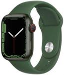 Apple Watch Series 7 Cellular Koperta 41 mm z aluminium w kolorze zielonym z paskiem sportowym w kolorze zielonym (MKHT3WB/A)