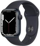 Apple Watch Series 7 GPS Koperta 41 mm z aluminium w kolorze północy z paskiem sportowym w kolorze północy (MKMX3WB/A)