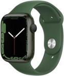 Apple Watch Series 7 Koperta 45 mm z aluminium w kolorze zielonym z paskiem sportowym w kolorze zielonym (MKN73WB/A)