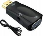 Aptel Hd31B Konwerter Hdmi To Vga + Audio Gold Plated