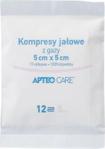 Apteo Care Kompresy Gazowe Jałowe 5x5cm 5 szt