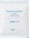 Apteo Care Kompresy Gazowe Jałowe 7x7cm 5 szt