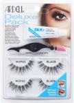 Ardell Deluxe Pack Wispies Parasztucznych Rzes Black + Lash Adhesive Klej Do Rzes 2 5g + Lash Applicator Aplikator Do Rzes