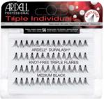 Ardell Triple Individuals Zestaw 56 kępek rzęs Long Black