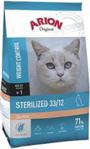 Arion Original Cat Sterilised 33/12 Salmon 2kg