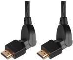 Arkas Kabel HDMI-HDMI kątowy 2m PHQ-F20