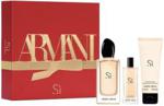 Armani Zestaw Si Woda Perfumowana 100ML + 15Ml + Balsam Do Ciała 75ml