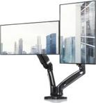 ART Uchwyt biurkowy do 2 monitorów LED/LCD 13-27" (L16GD)