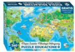 Artglob Mapa świata Młodego Odkrywcy edukacyjne dla dzieci