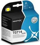 Asarto tusz do Epson 714 , C13T07144011 , 490 str. , yellow (AS-E714Y)