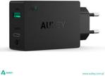 Aukey PA-Y2 Ładowarka sieciowa 33W 6A 1xUSB A 1xUSB C Quick Charge 3.0 (pay2)