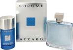 Azzaro Chrome Zestaw Dla Mężczyzn EDT 100ml + Dezodorant Sztyft 75ml