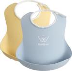 Babybjorn 2 Śliniaki Powder Yellow/Powder Blue