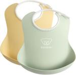 Babybjorn 2 Śliniaki Powder Yellow/Powder Green