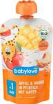 Babylove Bio Mus Brzoskwie Jabłka Mango Owies 100G