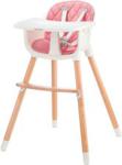 Babytiger Tini Krzesełko Do Karmienia 2W1 Różowe