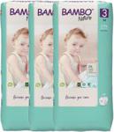 Bambo Nature Pampersy Rozmiar 3 Waga 4-8 Kg 156Szt.