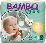 Bambo Nature Pieluszki 3 Midi 5-9Kg 198Szt (6X33)