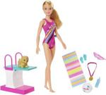Barbie Lalka Pływaczka Ghk23