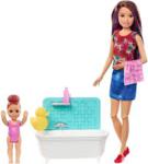 Barbie Lalka SKIPPER BABYSITTERS OPIEKUNKA DZIECIĘCA + DZIECKO + AKCESORIA FHY97 FXH05