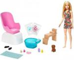 Barbie Relaks Mani-Pedi Spa Zestaw Do Zabawy GHN07