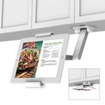 Barkan 7" - 12" Full Motion Wall & Cabinet Mount for Tablet T54 White