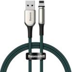 Baseus Kabel magnetyczny Lightning Zinc 2A 1m zielony (CALXCH06)