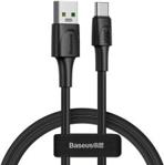 BASEUS KABEL PRZEWÓD USB - USB TYP C DO SZYBKIEGO ŁADOWANIA VOOC QUICK CHARGE 3.0 5 A 1 M CZARNY (CATSW-F01) (64402UNIW)