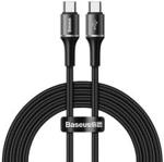 Baseus Kabel USB Baseus Kabel USB-C Baseus Halo, QC 3.0, PD 2.0, 60W, 3A, 2m (czarny)