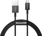 Baseus Kabel Usb Do Micro Superior Series, 2A, 1M (Czarny) (Bsu2822Blk)