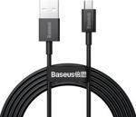 Baseus Kabel Usb Do Micro Superior Series, 2A, 2M (Czarny) (Bsu2823Blk)