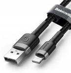 Baseus Usb Calklf Cg1 Lightning Usb 2.0 2M Szaro Czarny (calklfcg1)