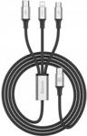 Baseus USB- Rapid 3w1 Typ 1,2M (CAMLTSUS1)