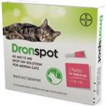 Bayer Dronspot 2X0.7Ml Dla Średnich Kotów