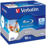 BD-R SL Verbatim 6x 25GB 10-pack PRINTABLE