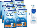 Bebilon JUNIOR 3 Pronutra Plus 6x1200g + żel Mustela 500ml