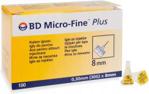 BECTON DICKINSON BD MICRO-FINE PLUS igły do wstrzykiwaczy-penów 0,30mmx8mm 100 sztuk (żółte)