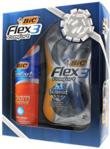 Bic Flex 3 Comfort 3 sztuki maszynek + pianka do golenia Sensitive 250ml